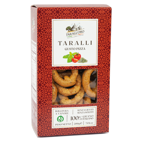 Taralli tomates basilic 200grs