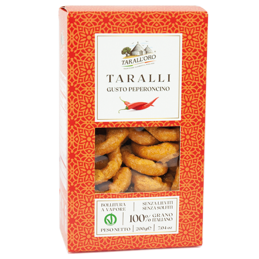 [PBSA00018] Taralli Peperoncino 200grs