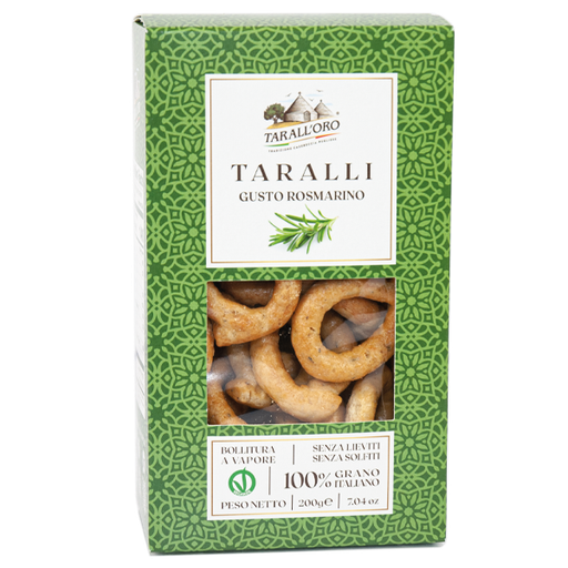 [PBSA00019] Taralli Romarin 200grs