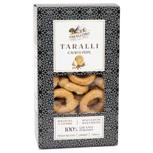 [PBSA00022] Taralli Poivre et Fromage 200grs